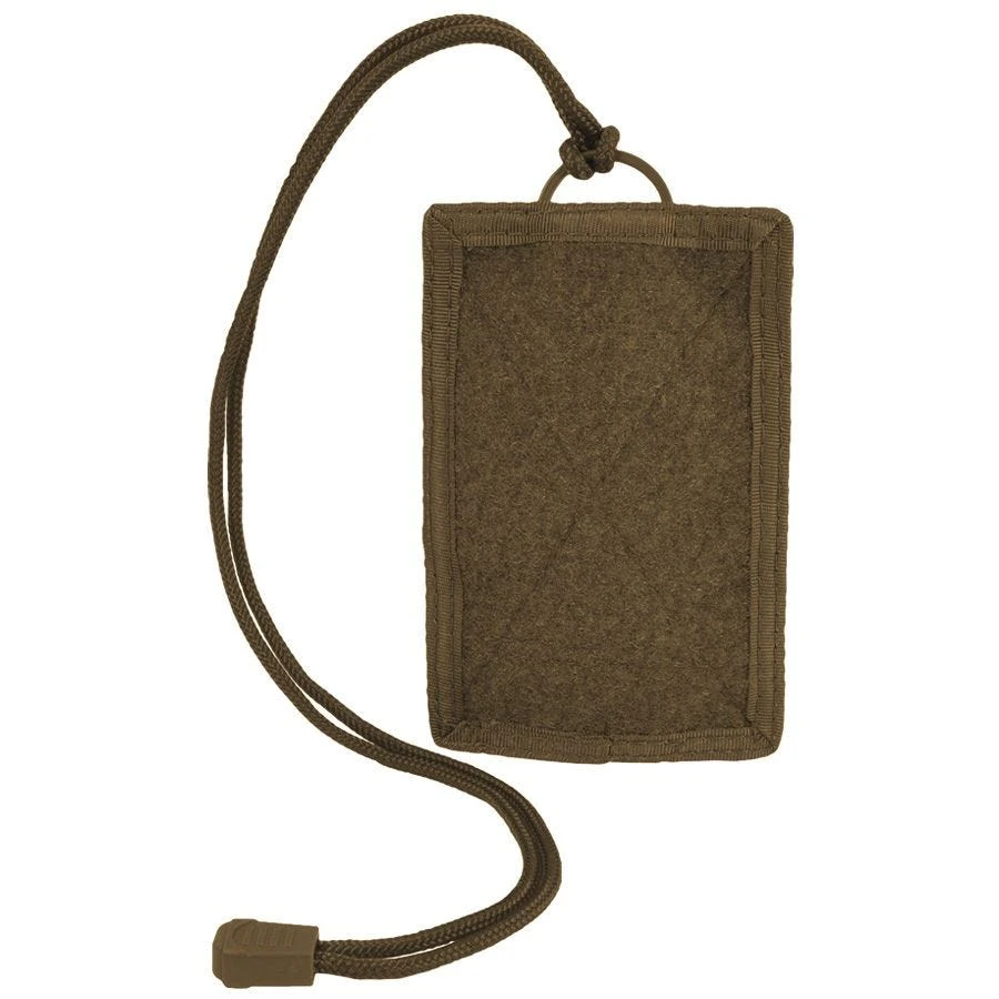 Hazard 4 Badger I.D. Patch Organiser Coyote 4 Hazard 4 Badger I.D. Patch Organiser Coyote - Image 2