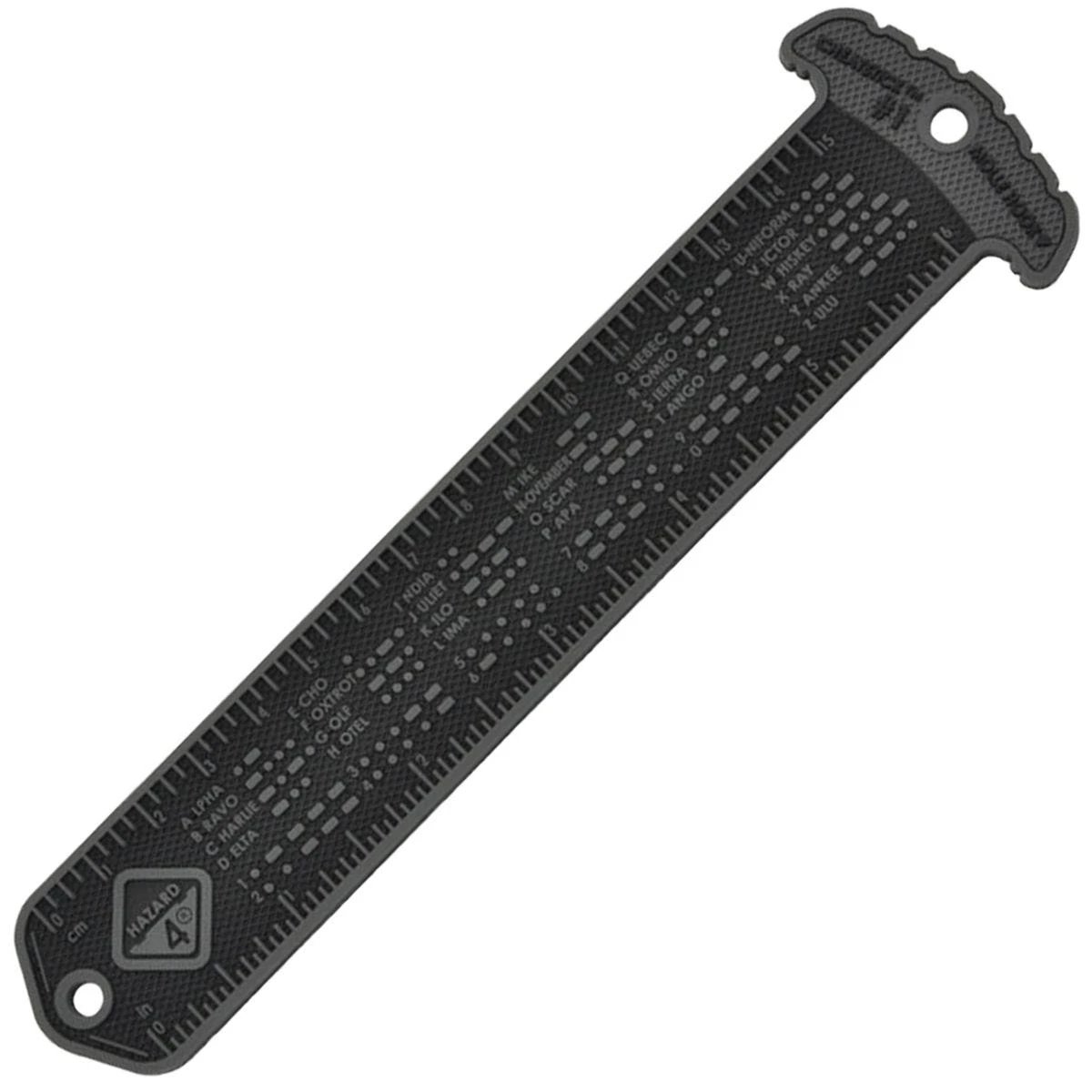 Hazard 4 Cheatstick #1 Ruler / Morse MOLLE Patch Black 3 Hazard 4 Cheatstick #1 Ruler / Morse MOLLE Patch Black