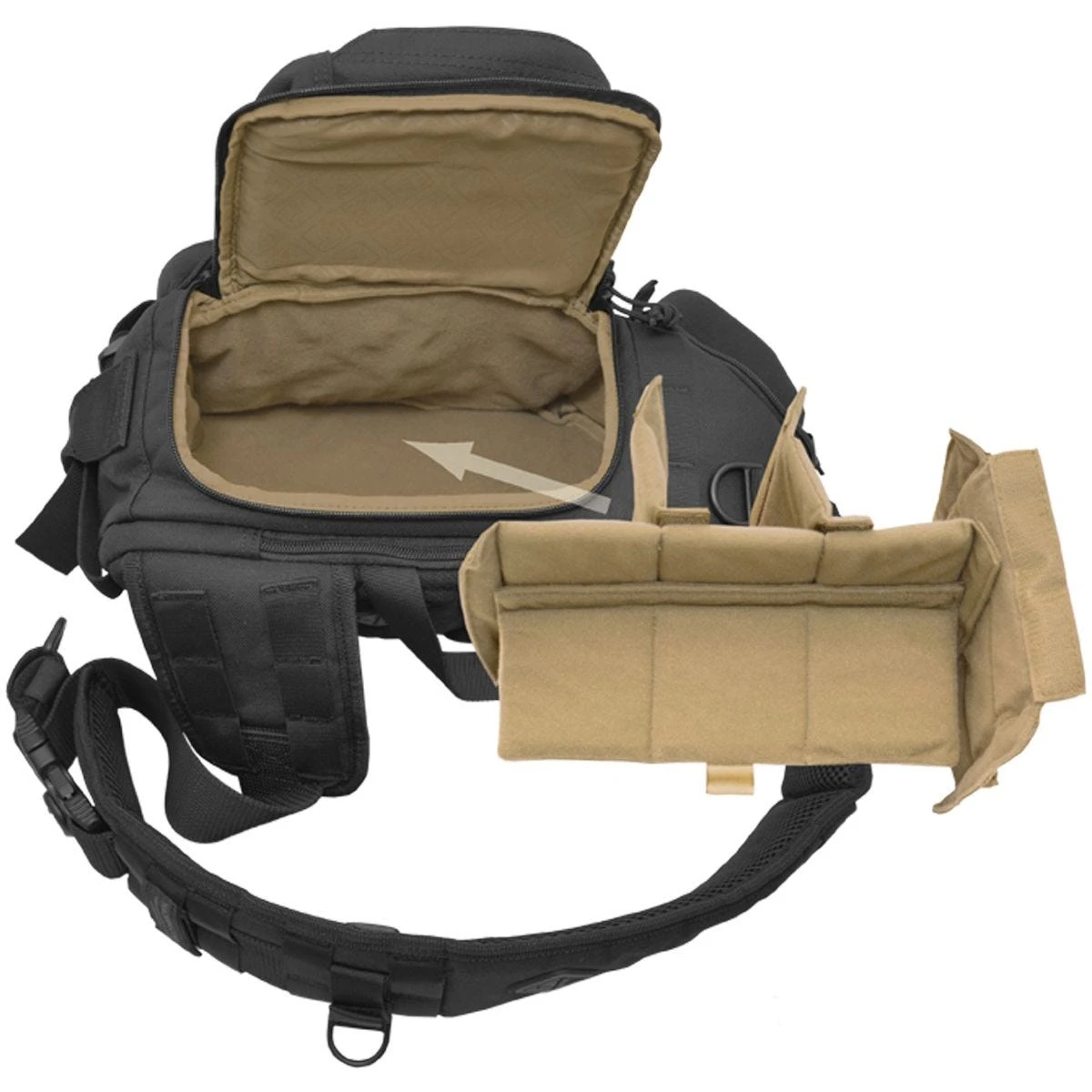 Hazard 4 Freelance Drone Edition Sling Pack Black 6 Hazard 4 Freelance Drone Edition Sling Pack Black - Image 4