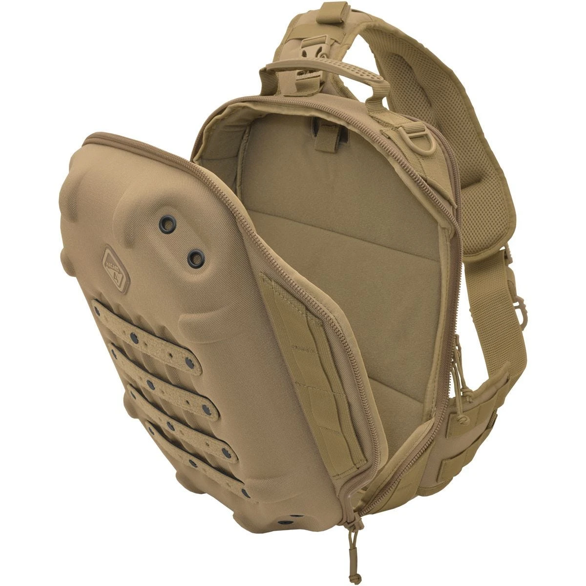 Hazard 4 Hibachi Hard MOLLE Sling Pack Coyote 4 Hazard 4 Hibachi Hard MOLLE Sling Pack Coyote - Image 2