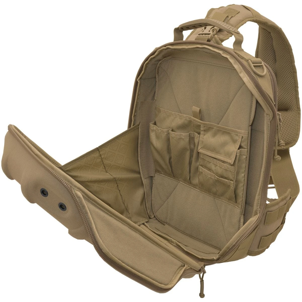 Hazard 4 Hibachi Hard MOLLE Sling Pack Coyote 5 Hazard 4 Hibachi Hard MOLLE Sling Pack Coyote - Image 3