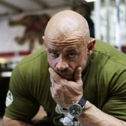 Hazard 4 Heavy Water Diver Titanium Tritium Watch Blackout Blue/Red -Camp Furnish Sales Store hazard 4 hwd watch in use 001 3