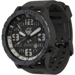 Hazard 4 Heavy Water Diver Titanium Tritium Watch Nightwatch White GMT Green/Yellow