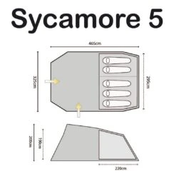 Highlander Sycamore 5 Tent Meadow/Spring Green -Camp Furnish Sales Store highlande sycamore 5 3