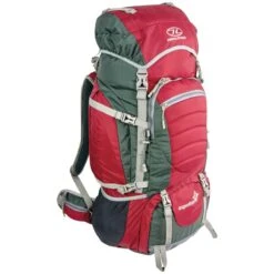 Highlander Expedition 65 Rucksack Red