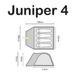 Highlander Juniper 4 Tent Deep Blue 5 Highlander Juniper 4 Tent Deep Blue -Camp Furnish Sales Store highlander juniper 4 1