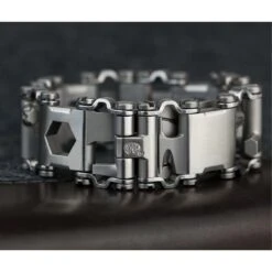 Leatherman Tread LT Bracelet Black -Camp Furnish Sales Store leatherman TREADLT ALL 6 1