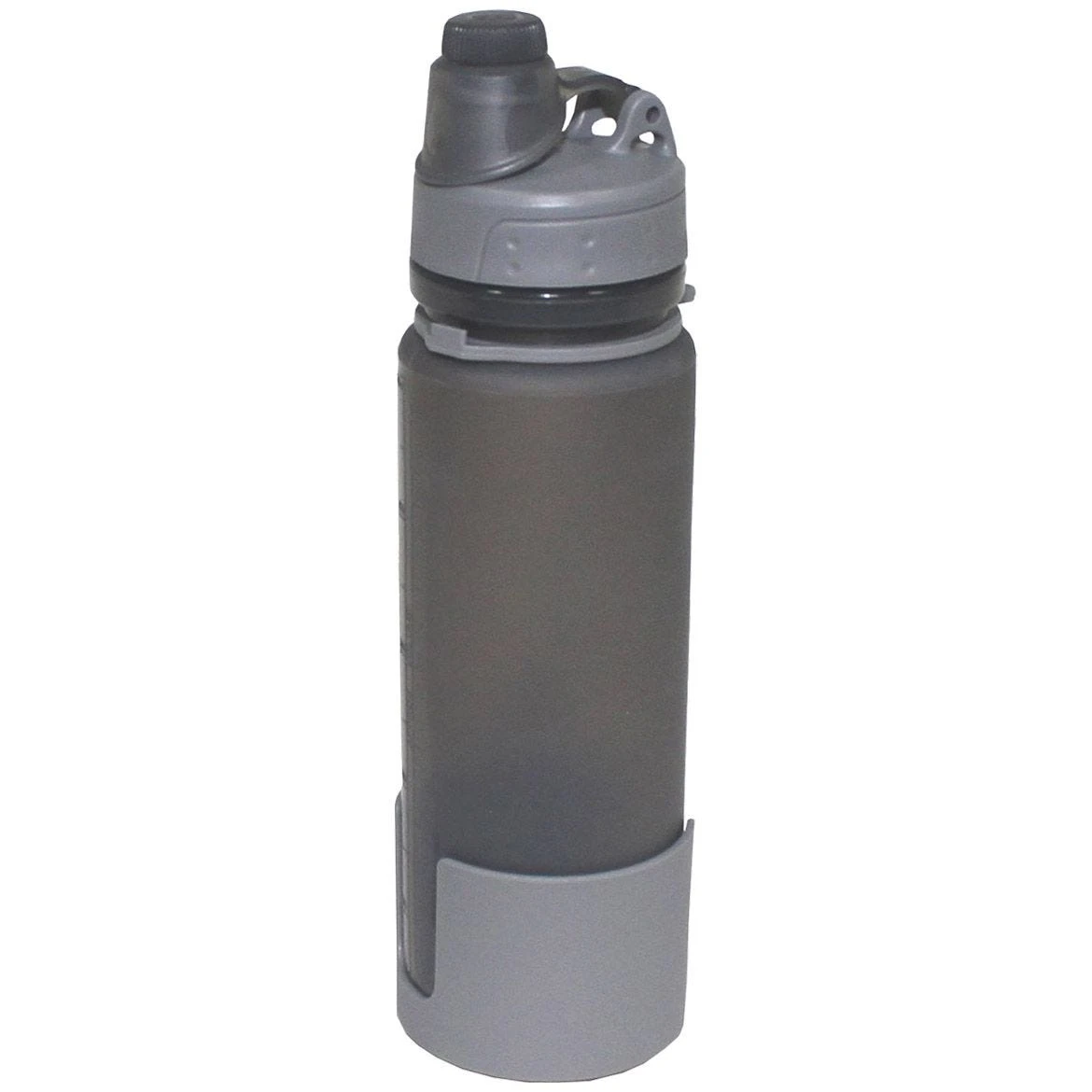 Fox Outdoor Foldable Drinking Bottle Grey 3 Fox Outdoor Foldable Drinking Bottle Grey