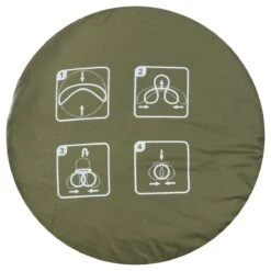 MFH Folding Bowl With Bag OD Green -Camp Furnish Sales Store mfh folding bowl with bag od green 3