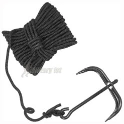 Mil-Tec Anchor Rope Black -Camp Furnish Sales Store mil tec ninja rope 3 1