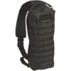 Mil-Tec Sling Bag Tanker Black -Camp Furnish Sales Store mil tec tanker black3 1