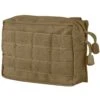 Mil-Tec MOLLE Belt Pouch Small Dark Coyote -Camp Furnish Sales Store mil tec molle belt pouch dark coyote 1 1