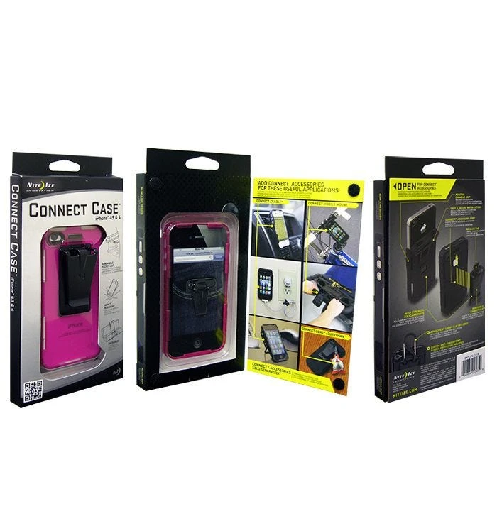 Nite Ize Connect Case For IPhone 4/4S Pink Translucent 10 Nite Ize Connect Case For IPhone 4/4S Pink Translucent - Image 8