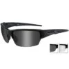 Wiley X WX Saint Glasses - Smoke Grey + Clear / Matte Black Frame -Camp Furnish Sales Store wileyX WX SAINT CHSAI07 ALL 1