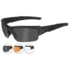 Wiley X WX Valor Glasses - Smoke Grey + Clear + Light Rust Lens / Matte Black 2 Wiley X WX Valor Glasses - Smoke Grey + Clear + Light Rust Lens / Matte Black -Camp Furnish Sales Store wileyX valor CHVAL6 1