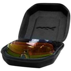 Wiley X WX Detection Glasses - Clear + Yellow + Orange + Purple + Copper Lens / Matte Black Frame -Camp Furnish Sales Store wiley x wx detection case 2