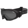 Wiley X Nerve Goggles - Smoke Grey + Clear Lens / Matte Black Frame