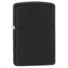 Zippo Matte Black Regular Lighter -Camp Furnish Sales Store zippo matte black regular 1