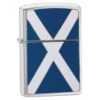 Zippo Scottish Flag Lighter -Camp Furnish Sales Store zippo scottish flag 1